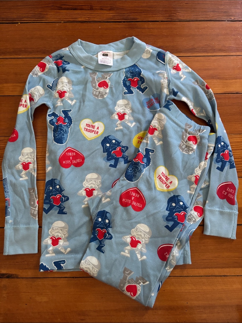Hanna Star Wars Valentine Pjs